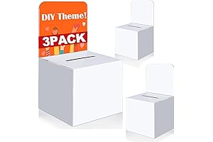 Enter to Win Box 3 Pack | Ballot Boxes for Raffles and Contests