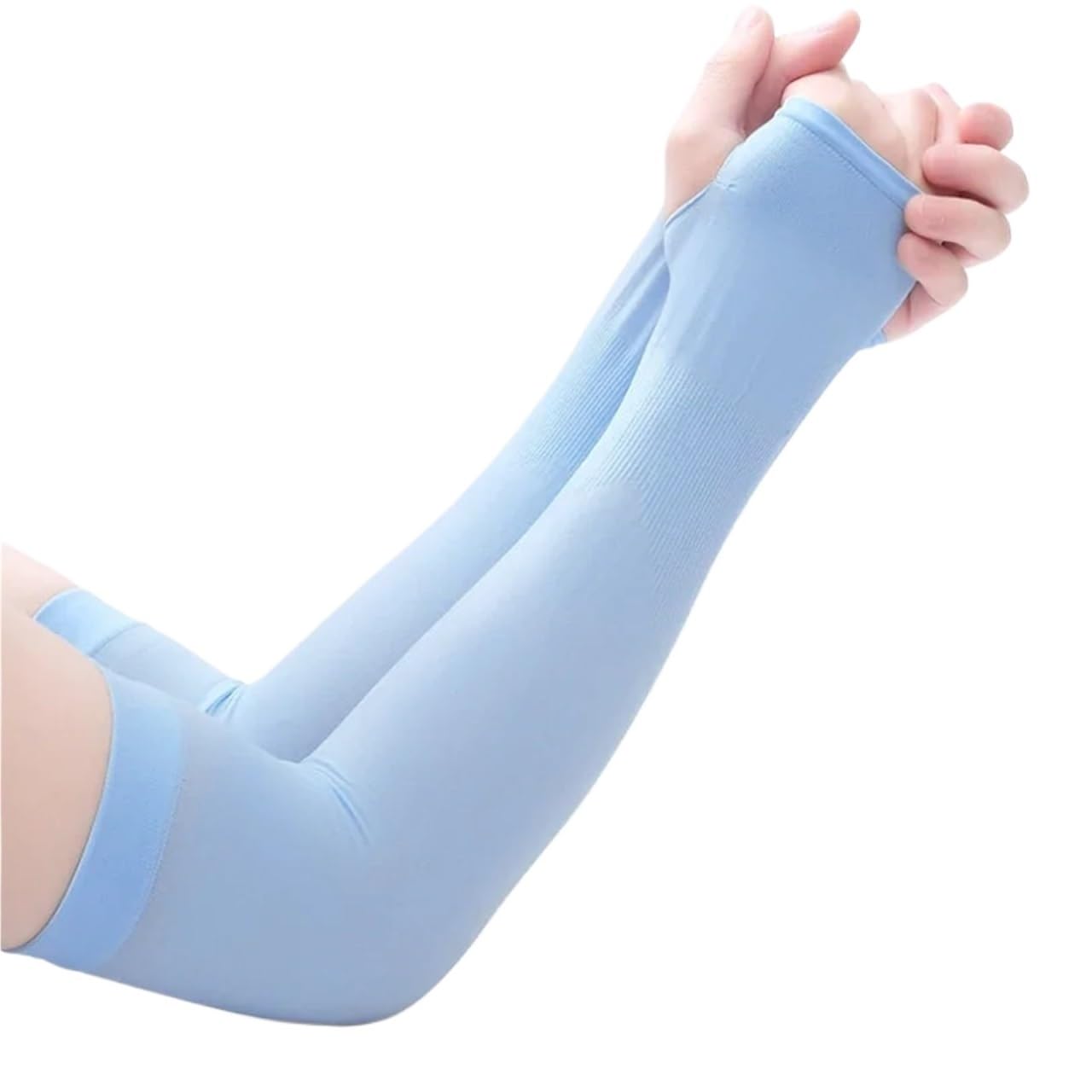 Sonnenschutz-Ärmel, Armstulpen, Damen, Sonnenschutz, Mehrfarbig, 3er-Pack(Blue)