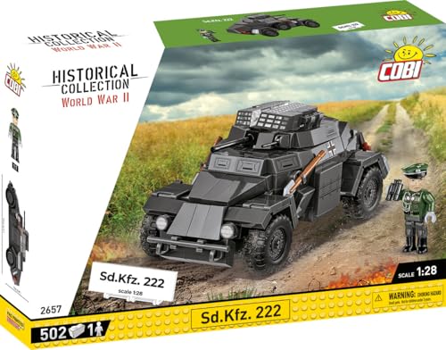 COBI Historical Collection WWII SD.KFZ. 222 Tank