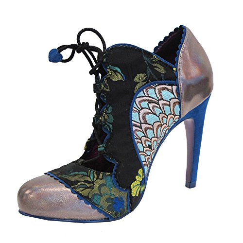 Poetic Licence Womens Shoe Halston Silver/Green 38...