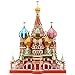 Piececool Puzzle 3D per fai da te, modelli di Navi in metallo, tagliate al laser puzzle per Adulti Saint Basil'S Cathedral