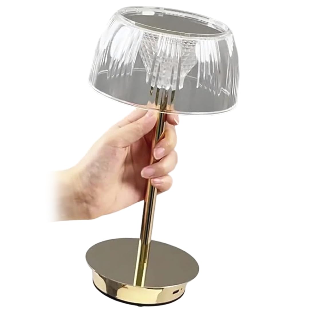 UDSKNV[KSL LED Table Lamp Touch Sensor USB Rechargeable Portable Night Light Bedroom Wireless Reading Lamp Restaurant