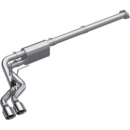 MBRP 2021 Ford F-150 2.7L EcoBoost / 3.5L EcoBoost / 5.0L 3in Cat Back Single Side Exit Alum