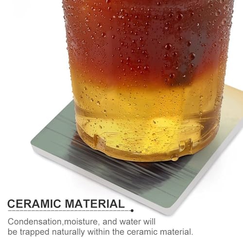 Dessous de verre céramique absorbant et isolant thermique - 5