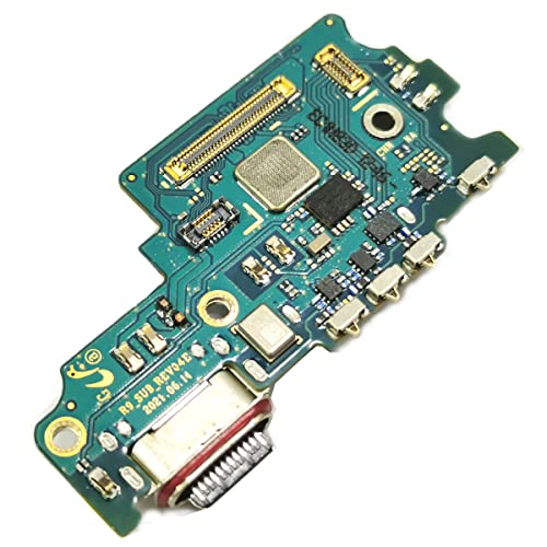 Image of Galaxy S21 FE 5G USB Charging Port Flex Cable Replacement SM-G990U Type C Charger Dock Board Flex Cable Connector for Samsung S21 FE G990U1 Port Flex Cable Repair Part with Tools (SM-G990U)