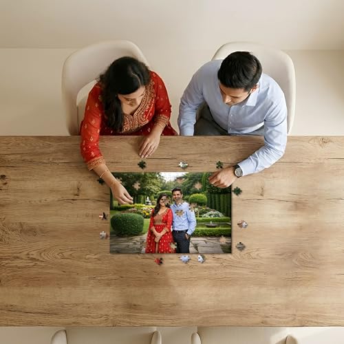Image of Personalized Photo Jigsaw Puzzle for Kids & Adults | Custom Picture Puzzle with Your Image | Family Game & Brain Activity | Unique Birthday