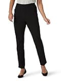 Womens Cotton Pull-on Pant with Elastic Waist