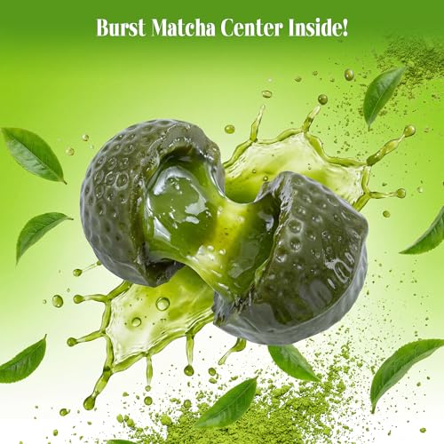 EASTSIGN 4D Gummy Candy Bulk–Made with Real Matcha Extract, Peelable Matcha Gummies,7.05oz Bag with Min.35 packs,Valentines Day Gifts - image 2
