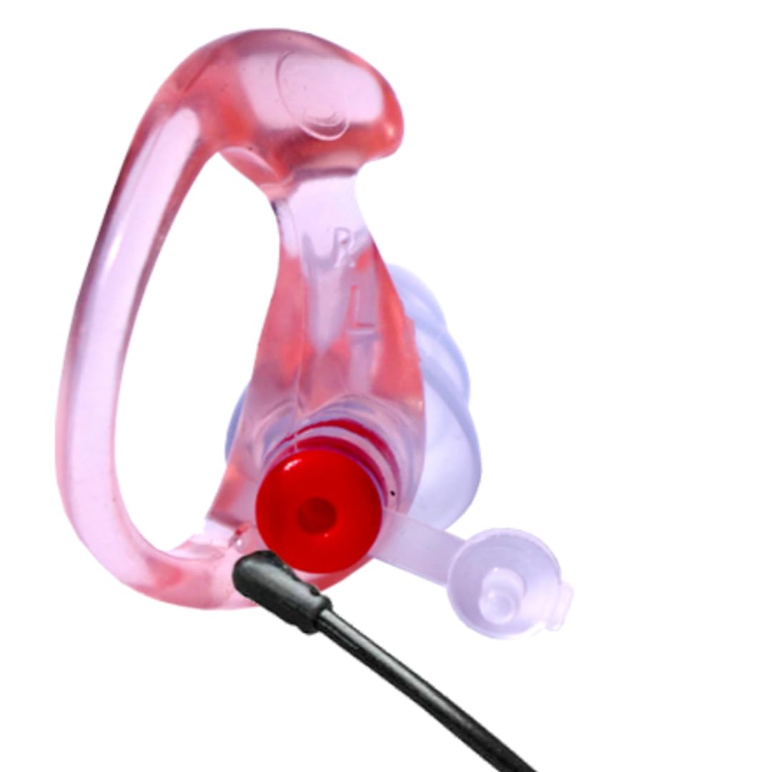 ALVIS Mk4 Taille L — Bouchon Oreille Demi-Mesure Progressif Renforcé Grandes Oreilles, Double Filtration Certifiée CE, Silicone Médical SNR 27dB