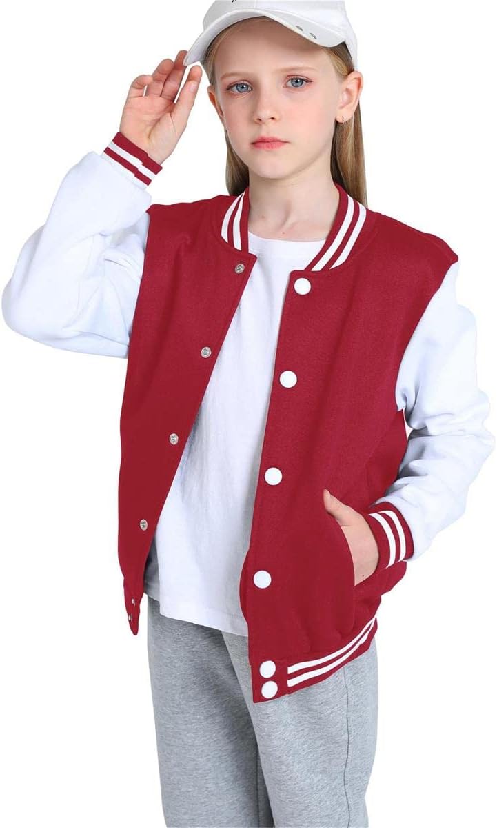 adidas red varsity jacket