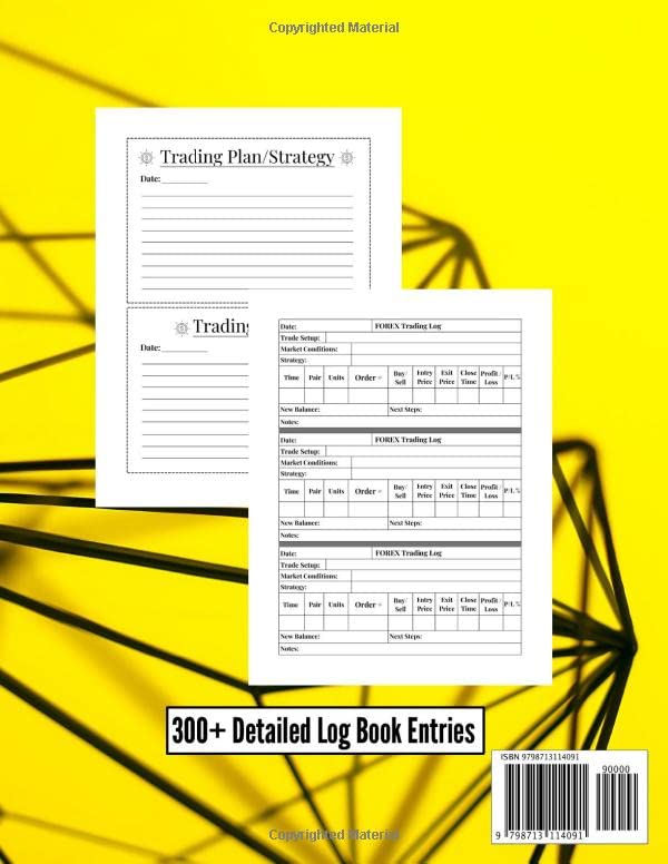 FOREX Trading Journal: Day Trading Journal For Foreign Currency Market and Investing - Improve Your Trade Strategies and Profits image 3