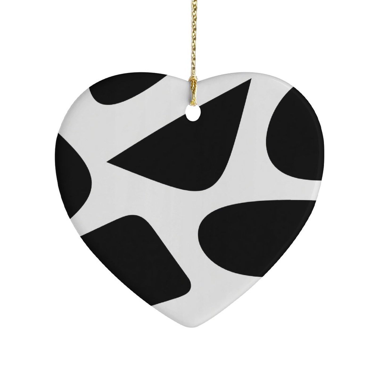 Fekiloot Style Geometry Ceramic Ornament Home Decor Keepsake