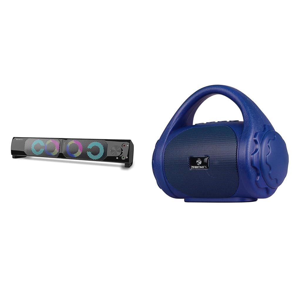 ZEBRONICS Zeb Wonderbar 10 USB Powered 2.0 Computer Speaker with RGB Lights (B0BBZXC5TG) Amazon Price History, Amazon Price Tracker