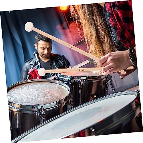 2 Baquetas de Timbal con cabeza de fieltro miniatura 7