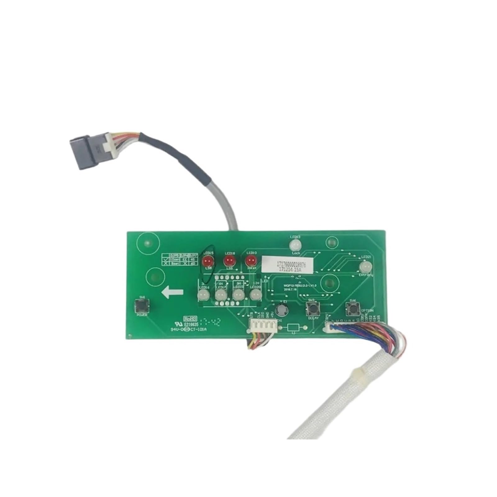 Riswekfw One Color Wqp12-7635J.d.2-1/7635J.d.3-1 Motherboard For Dishwasher Computer Board