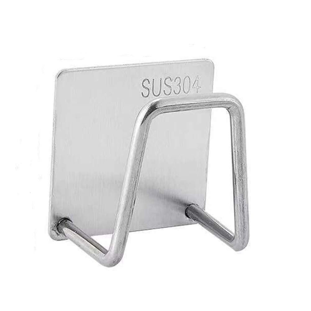 LaimewNo Drilling Sink Drain Rack Stainless Steel Shelf for Kitchen and Bathroom