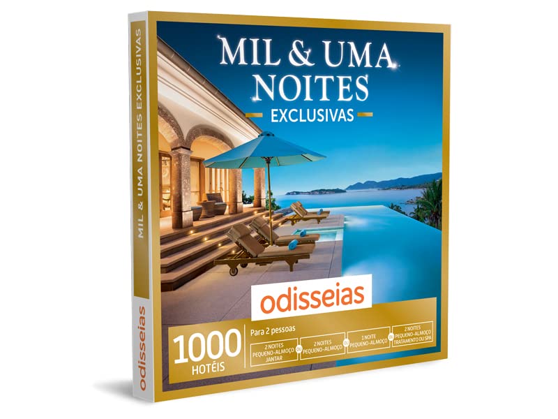 Caja Regalo - Mil y Una Noches Exclusivas | Experiencia de 1 o 2 Noches o 2 Noches con SPA, Tratamiento o Cena | 2 Personas
