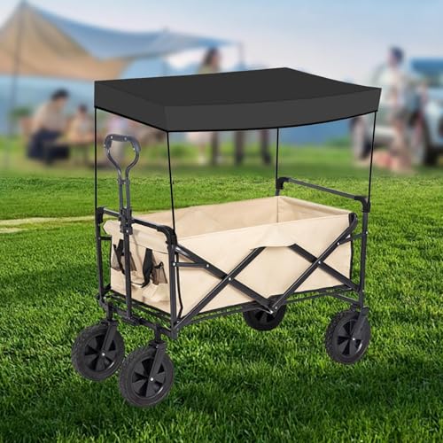 Auvent pour attachement de wagon avec cannes de support stables