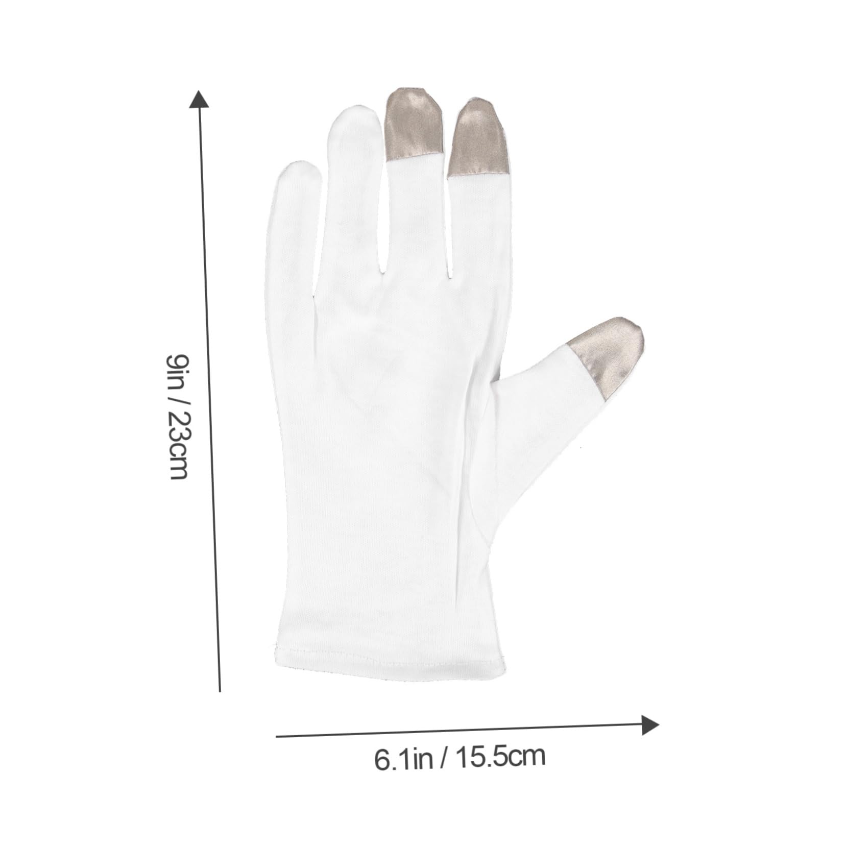 Gogogmee Gloves Gardening Touch Screen Thin Cotton Work Gloves for Women Small Non-slip Grip