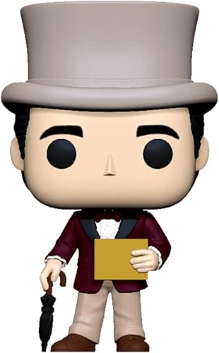Funko The Office Michael Scott Golden Ticket Pop! Figura coleccionable de vinilo – Edición limitada exclusiva