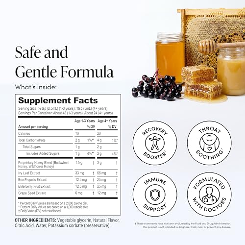 Image of Beekeeper's Naturals Kids Day Time Cough Syrup V2