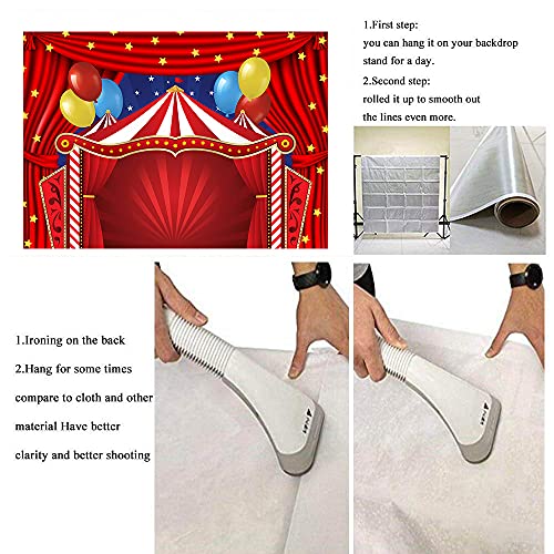 Sfondo fotografico, motivo: tendone del circo