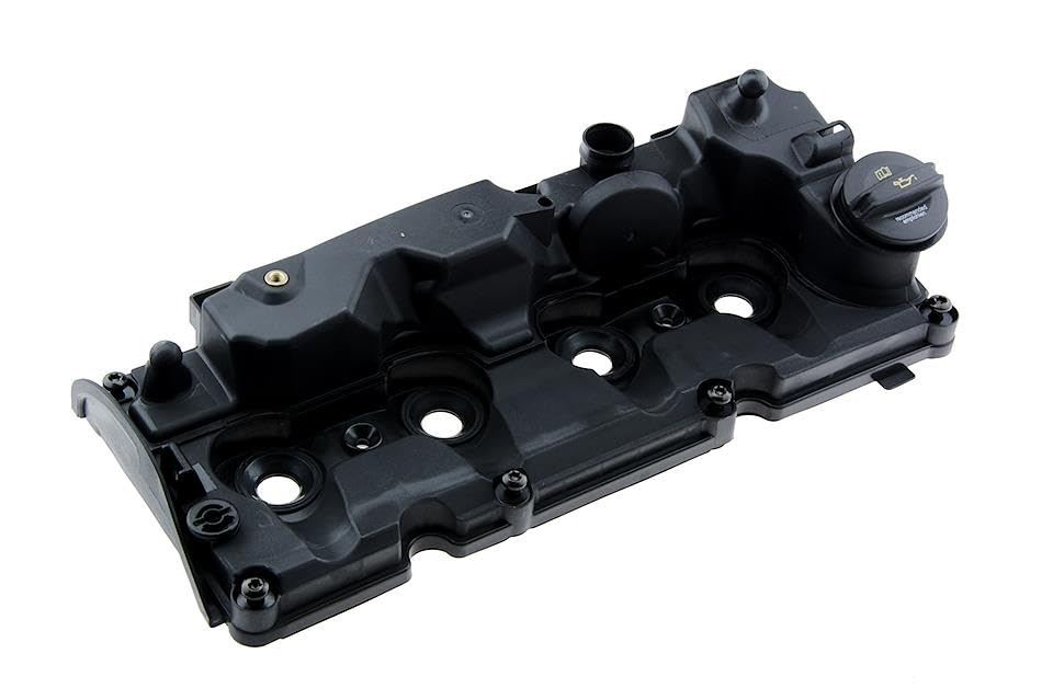 Tapa de válvula con junta Compatible con A3 Q3 Q5 TT Be-et-le Go-lf Pa-ss-at Ti-gu-an Ca-ddy Je-tta Sh-ar-an 1.6 TDI 2.0 TDI 03L103469AD 03L103469S 04L103469
