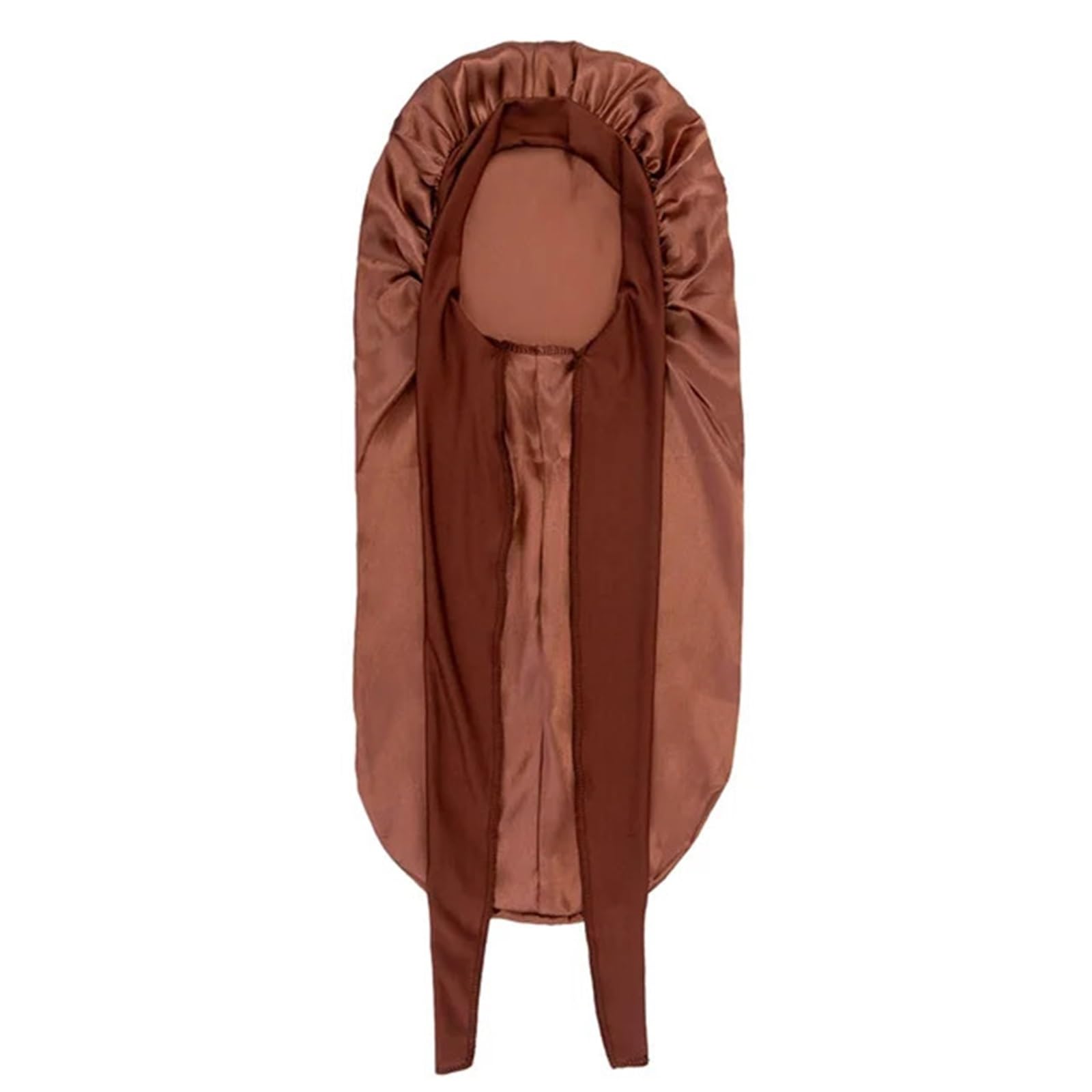 Gorro Extra grande de pelo largo de seda con banda elástica de satén for el pelo, cómoda funda for la cabeza, gorro for dormir durante la noche for dormir y ducha Para Mujeres y Niñas