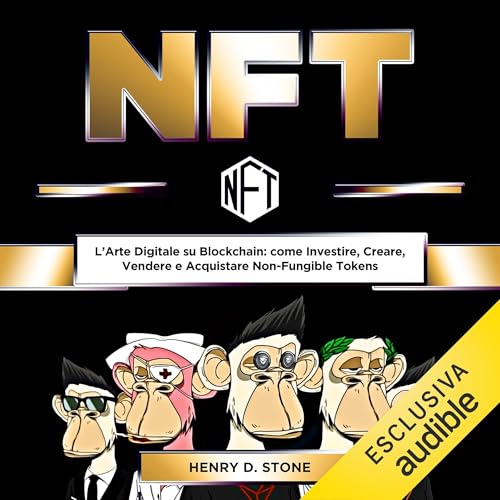 NFT Audiolibro Por Henry D. Stone arte de portada