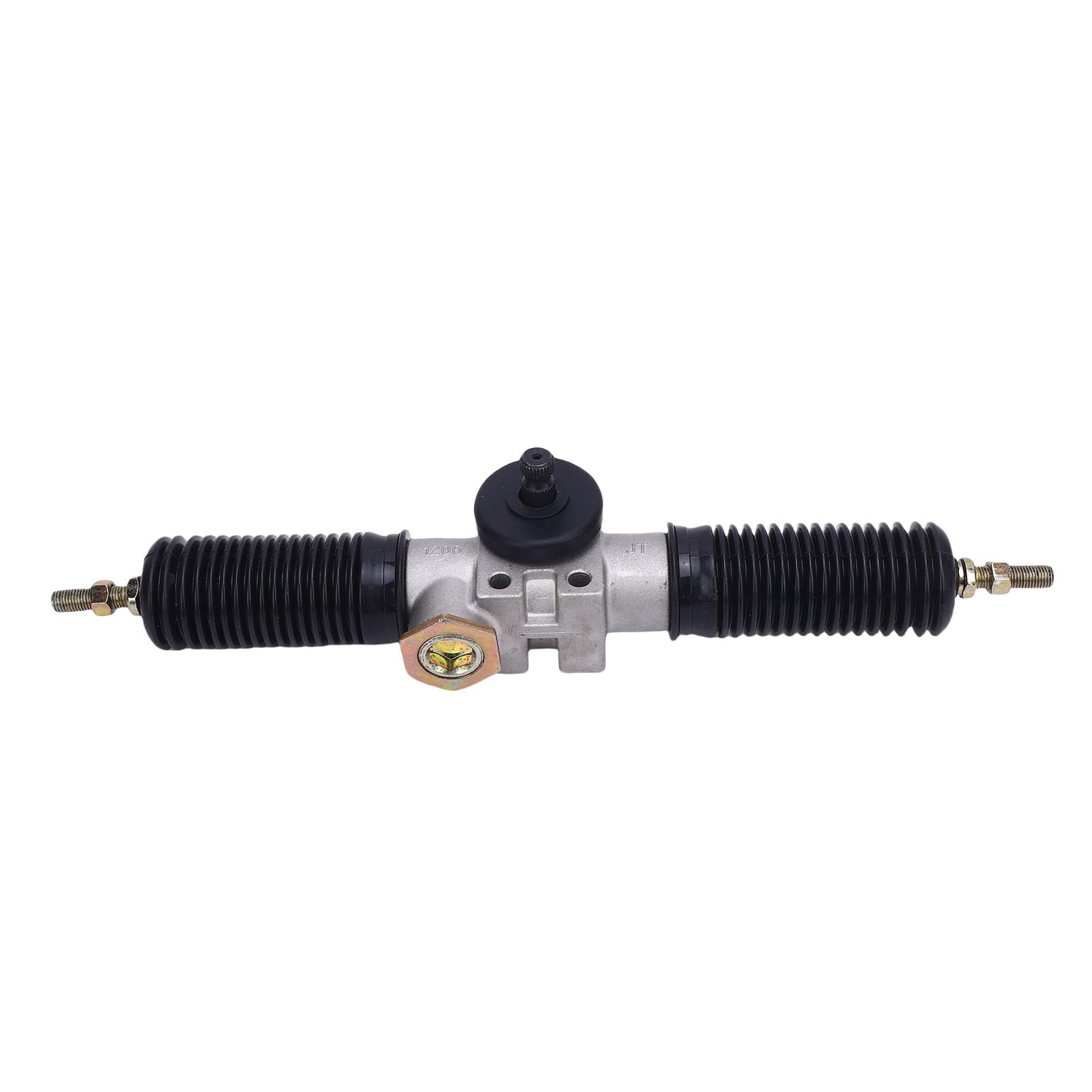 30T 420mm Servolenkung Gestell Ritzel mit Starker Stahl Legierung, Präzise Lenkung, Stabile Steuerung für Go Kart ATV UTV Traktor Mäher, Ideales Ersatz Projekt Teil