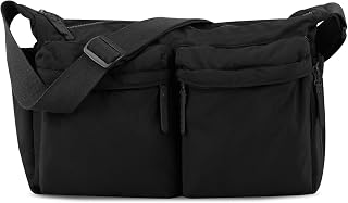 Modiq Shoulder Bag, Cross-Body Bag, Men's, Women's, Large Capacity, Lightweight, Waterproof, Polyester, Fits 15-inch PCs, ... Price In India
