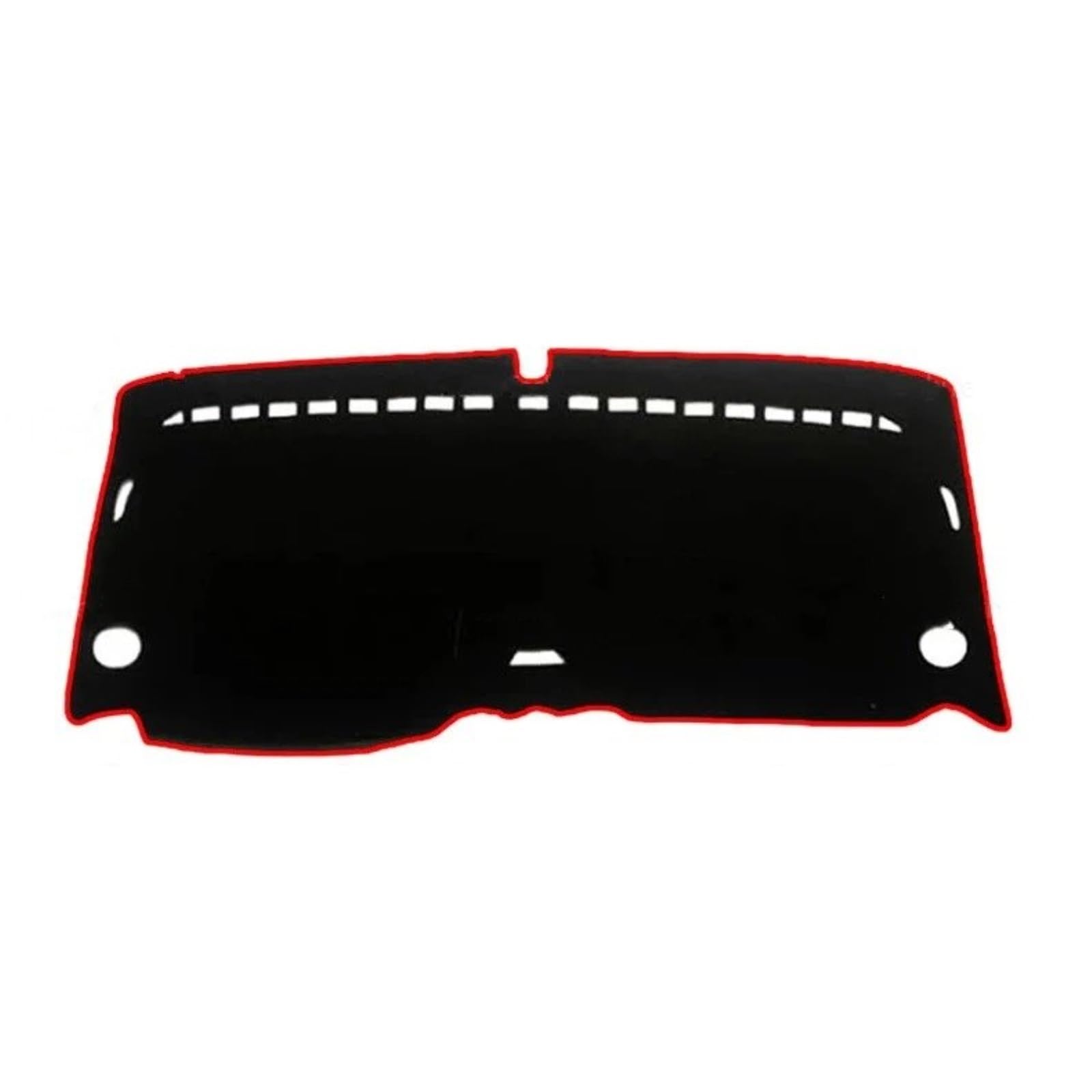 Coperture Cruscotto Zerbino Per Ford Per S-Max 2006-2015 Copertura Cruscotto Zerbino Tappeto Pad Ombra Mantello Coperta Accessori Auto(Left Hand Red Edge)