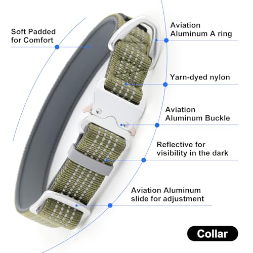 Collar Reflectante para Perro PLUTUS PET Neopreno S miniatura 2