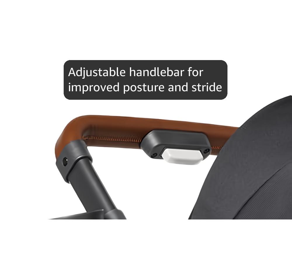 Ergobaby Metro+ Deluxe Compact Baby Stroller - Foldable, Lightweight Umbrella Stroller - Folds Down for Overhead Airplane Storage (Carries up to 50 lbs) - Car Seat Compatible - Skyline Shawdow