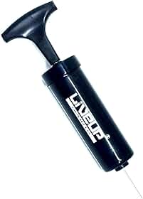 Bomba Manual Para Inflar, 6 Polegadas, Sports, Preto - LiveUp Sports