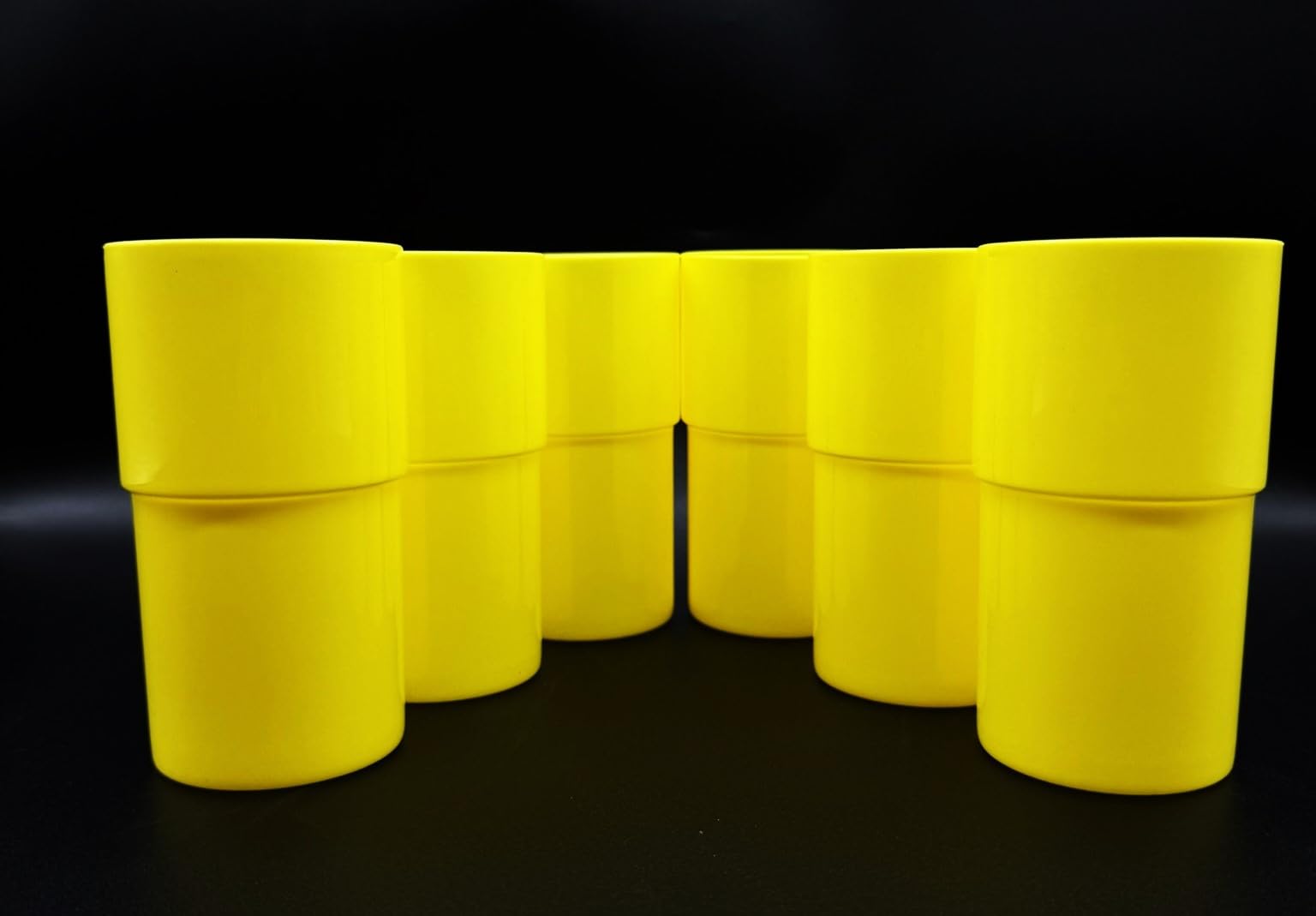 Kimmel Drinking Cups 330 ml Set of 6 Yellow