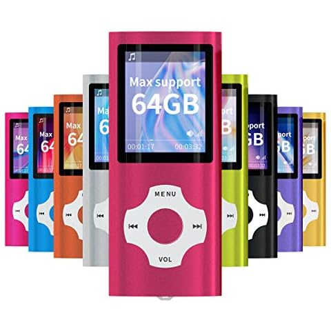 Reproductor portátil MYMAHDI MP4 MP3 con pantalla de 1,80 pulgadas Cover