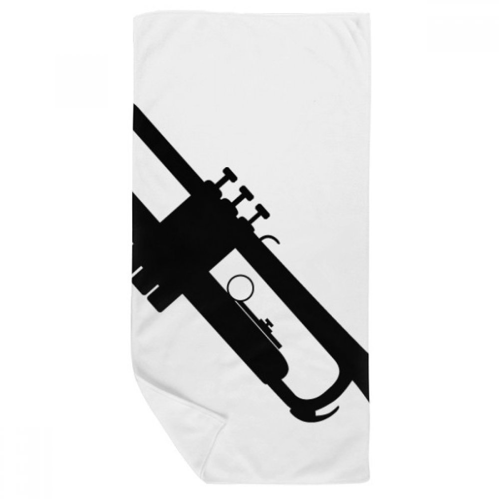 Serviette de douche musique classique multicolor 35x70cm pour le sport