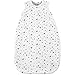 Woolino Merino Wool and Organic Cotton Baby Sleep Bag - 4 Season Classic Sleep Sack for Baby - Two-Way Zipper Sleeping Bag for Baby and Toddler - 6-18 Months - Stars