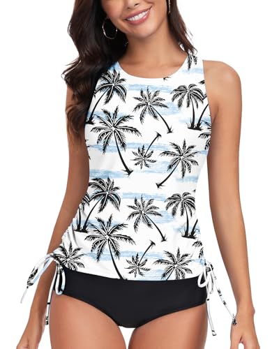 Tankini femme dos croisé WOWENY le maillot idéal pour la plage et piscine
