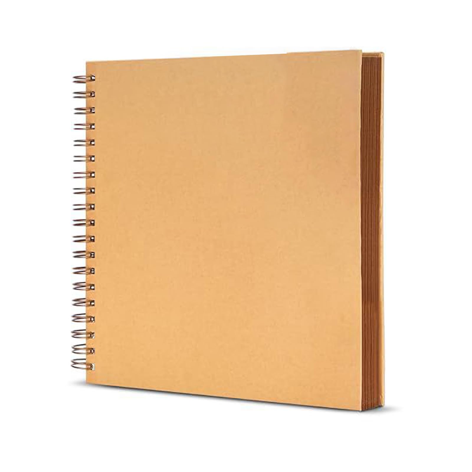 Tsophreniq Anniversary Scrapbook Photo Album Thick Paper Memories Book with 80 Pages Spirals Binding for Craft Projects Scrapbooking Album