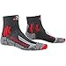 X-Bionic Trek Outdoor Calze G049 Anthracite/Red 42-44