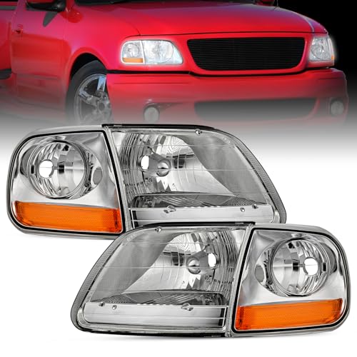 Image of Nilight Headlight Assembly Compatible with Ford F-150 Expedition 1997-2003
