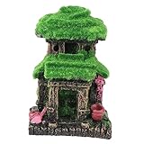 BESPORTBLE Aquariumdekoration doppelhaushälfte Easy putz Aquarium Dekoration kleine Fischhäuschen Fischhausverzierung für Aquarium für Aquarien künstlich schmücken Kunsthandwerk