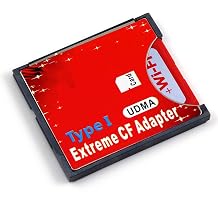 SD SDHC SDXC to High-Speed Extreme Compact Flash CF Type I Adapter