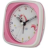DER RICHTIGE WECKER FÜR EINHORNLIEBERHABERINNEN – der Kinderquarzwecker fügt sich mit seiner farbenfrohen Ausführung wunderbar in die Umgebung eines Mädchenzimmers ein; weckt insbesondere bei den kleinsten EINHORNfans die spielerische Lust zum Lernen der Uhrzeit.