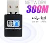 PrimeX PX-WF3 Realtek RTL8192EU 300Mbps Wifi Adaptör, 300Mbps USB Wireless Adaptör, 2.4G Wifi Dongle, USB Wifi Alıcı (Win10/11/Linux Tak Çalıştır)