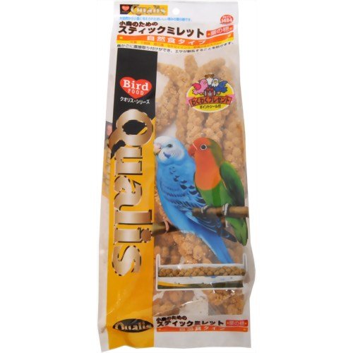 クオリス 小鳥のためのスティックミレット 栗の穂 自然食タイプ 6本入のサムネイル