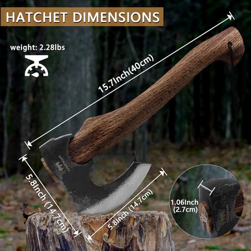 image for DWFKHT Hatchet Axe, 15.7