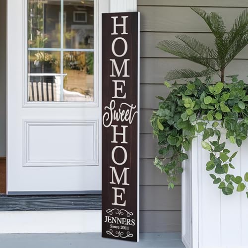 Personalized Welcome Sign for Front Door, Custom Welcome Sign for